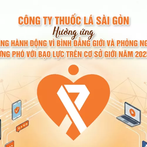 Công ty Thuốc lá Sài Gòn hưởng ứng tháng hành động vì bình đẳng giới và phòng ngừa ứng phó với bạo lực trên cơ sở giới năm 2025